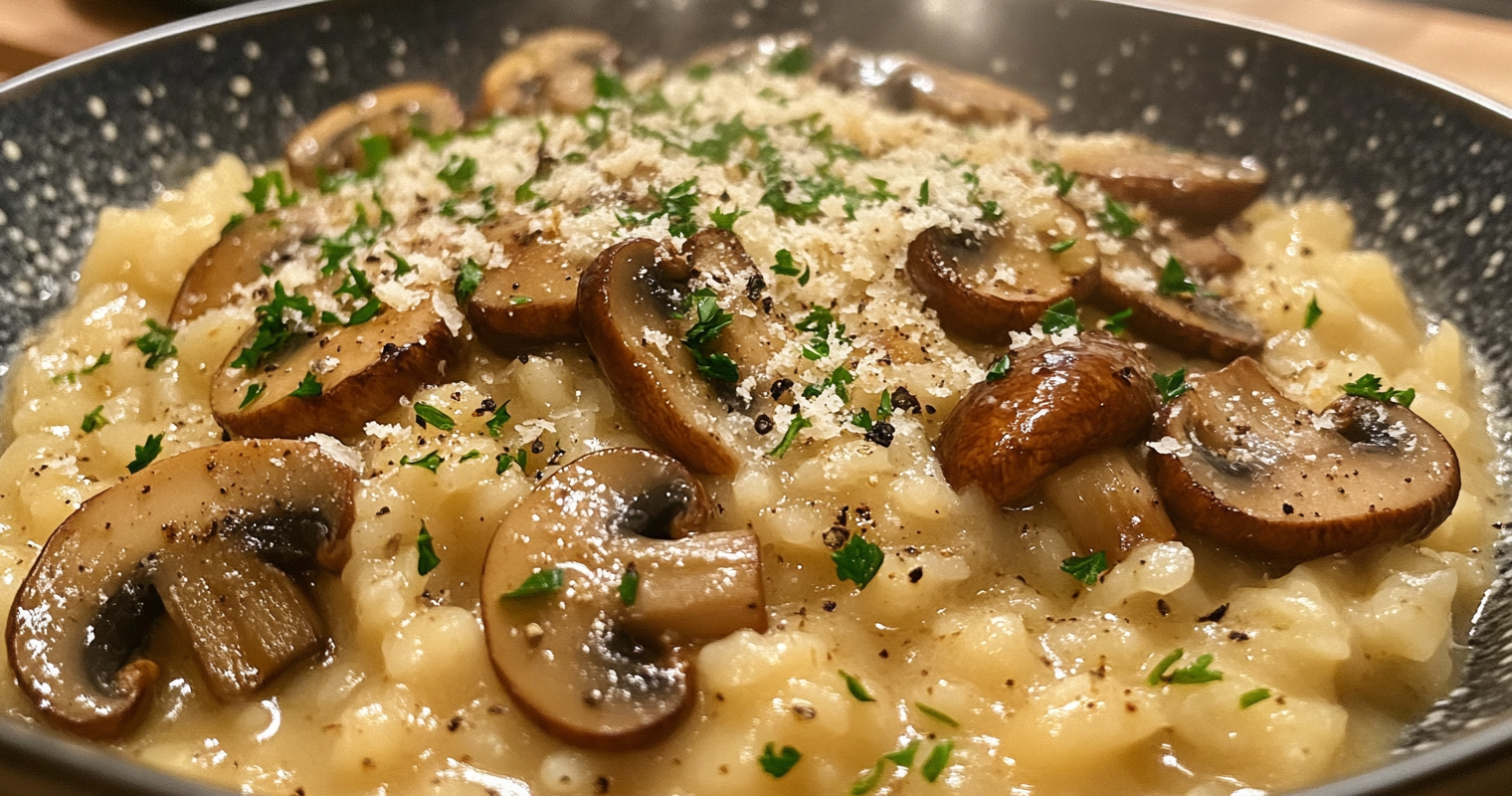 Mushroom Spinach Pasta