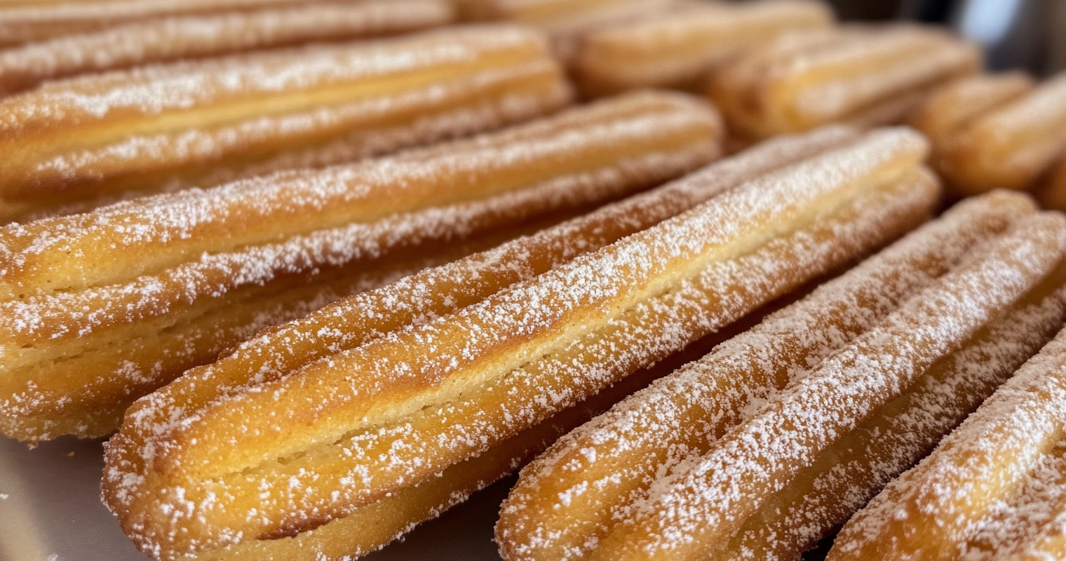 What is churro filling made of?