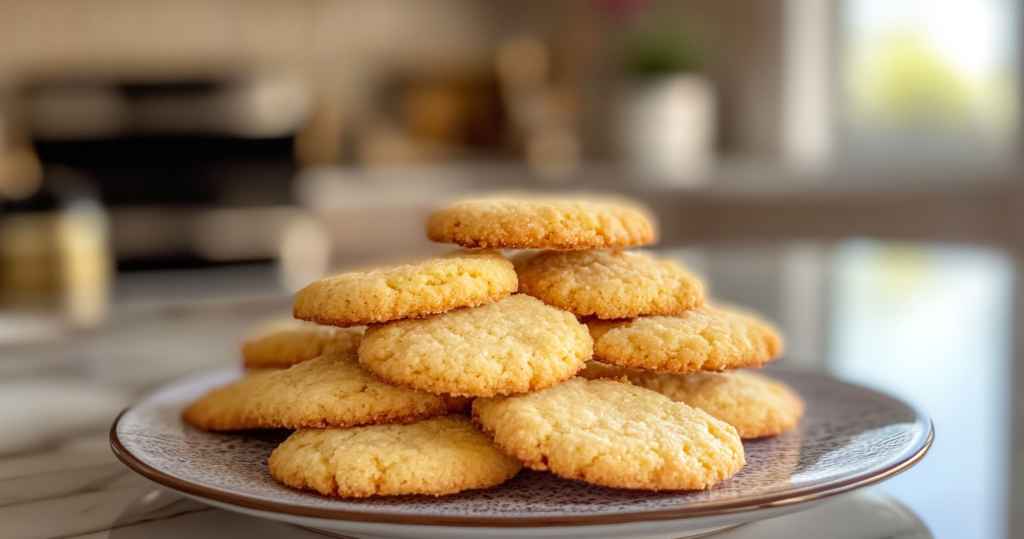 Honey Butter Cornbread Cookies