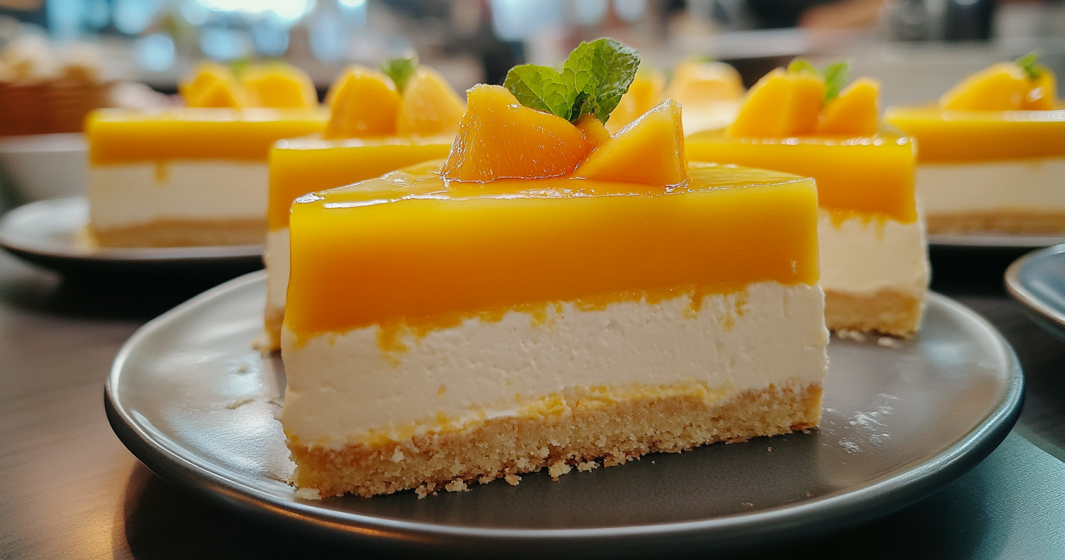 Mango Mousse Cake