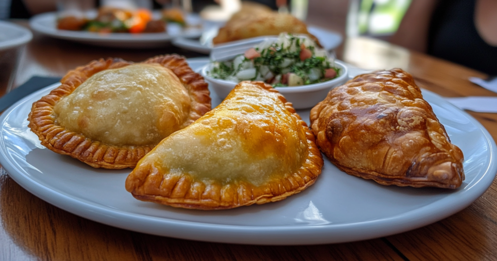 What are 3 types of empanadas?