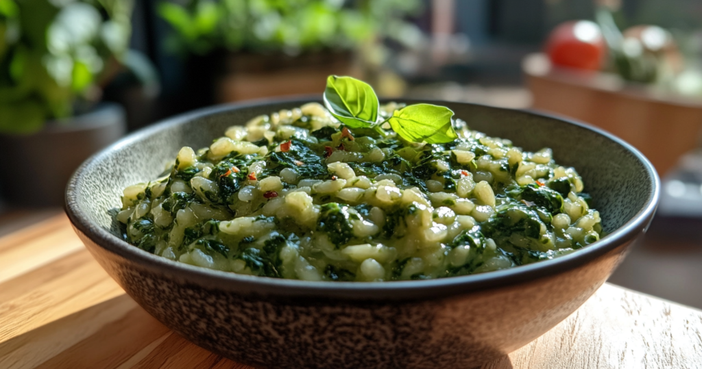 Spinach Risotto