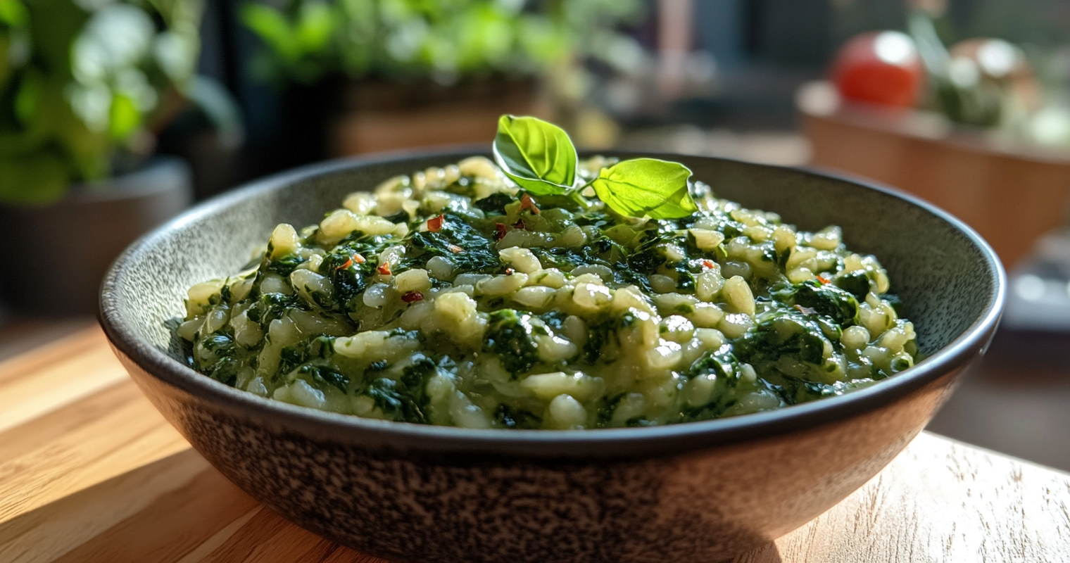 Spinach Risotto