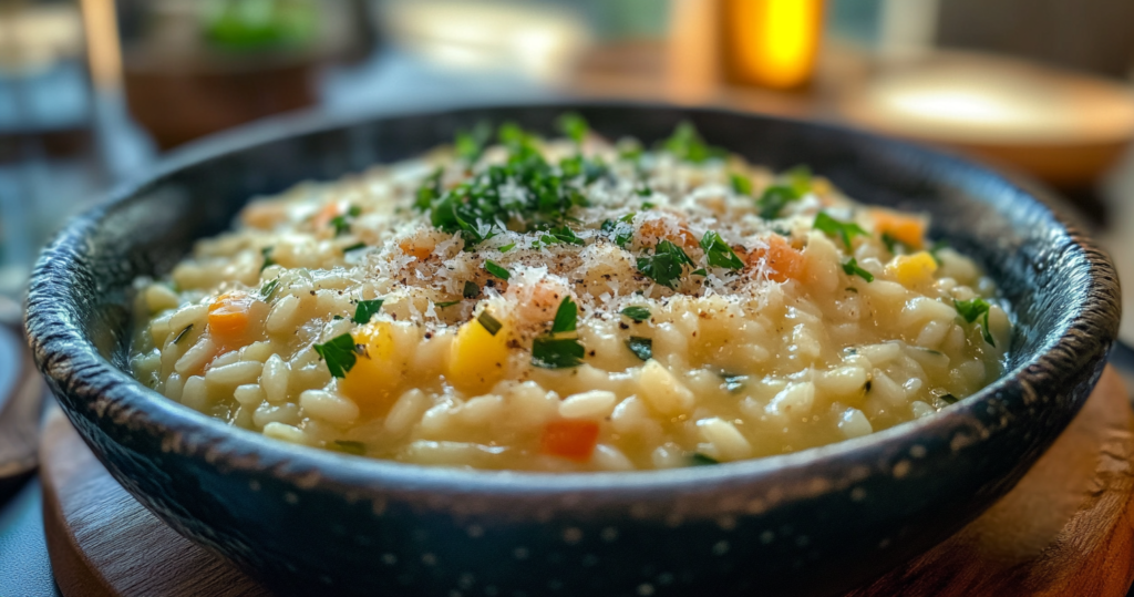 What is the secret ingredient in risotto?