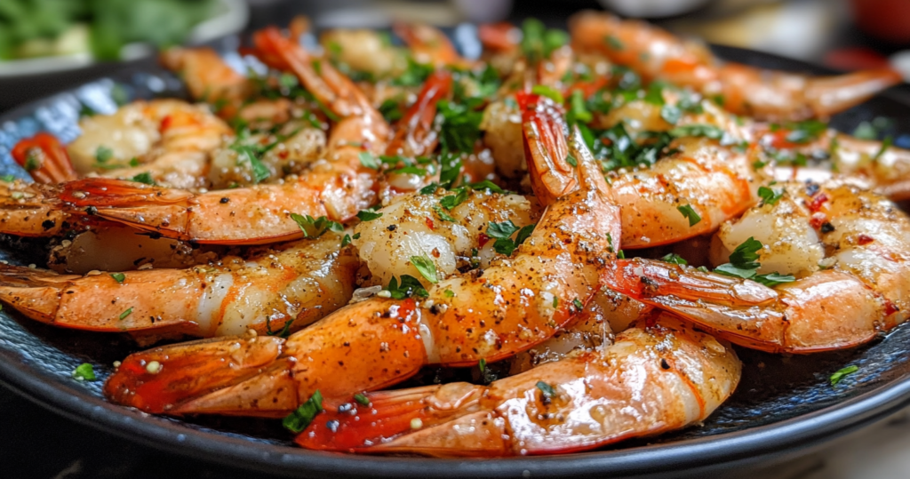 What are salt and pepper shrimp made of?