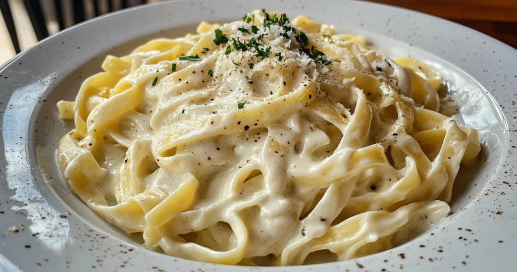 What type of pasta is best for cream sauce?