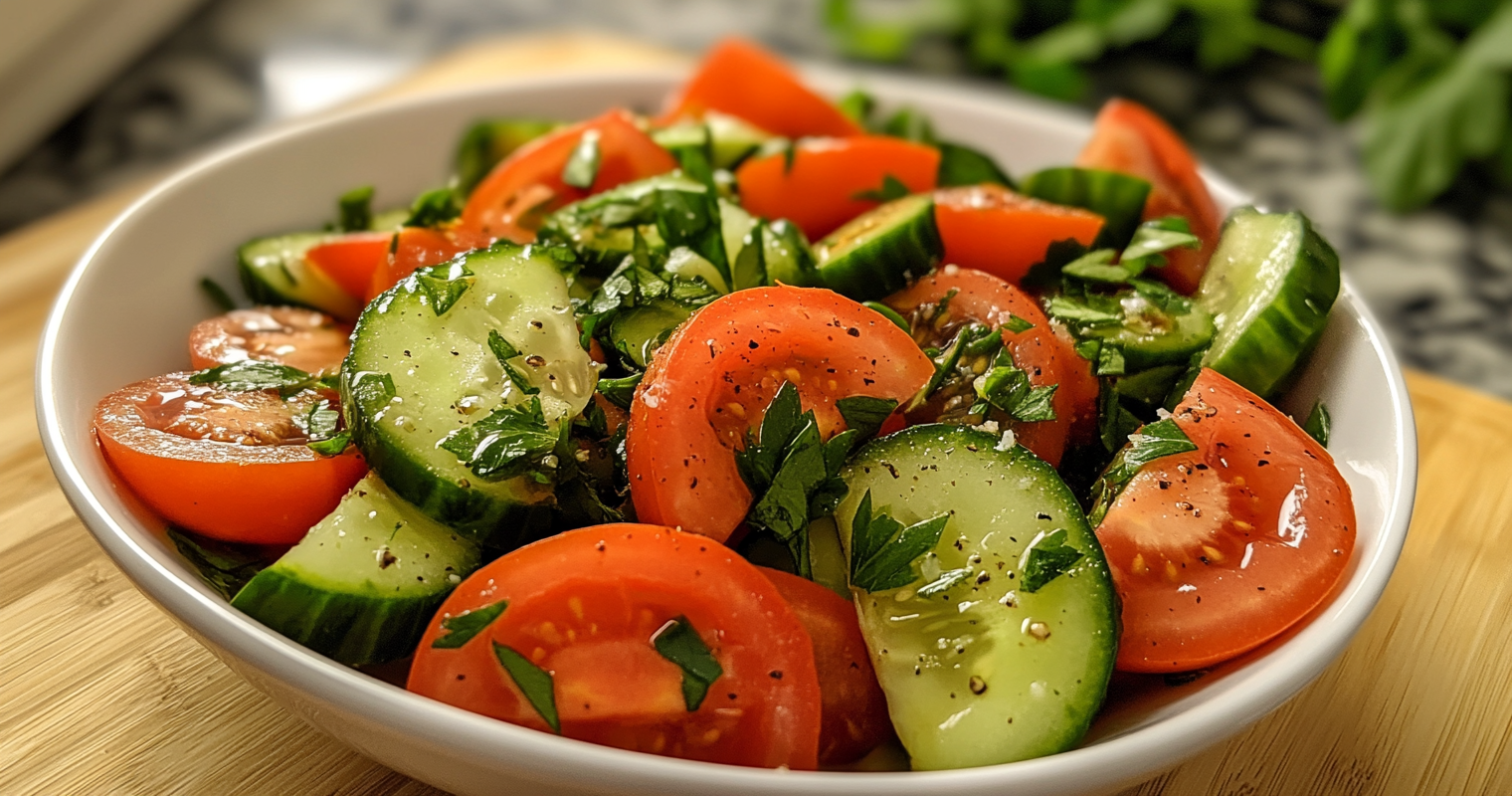 Tomato Cucumber Salad