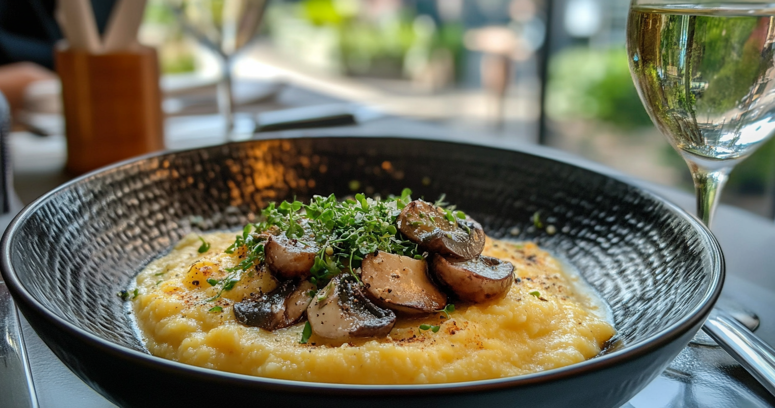 What's the difference between polenta and risotto?