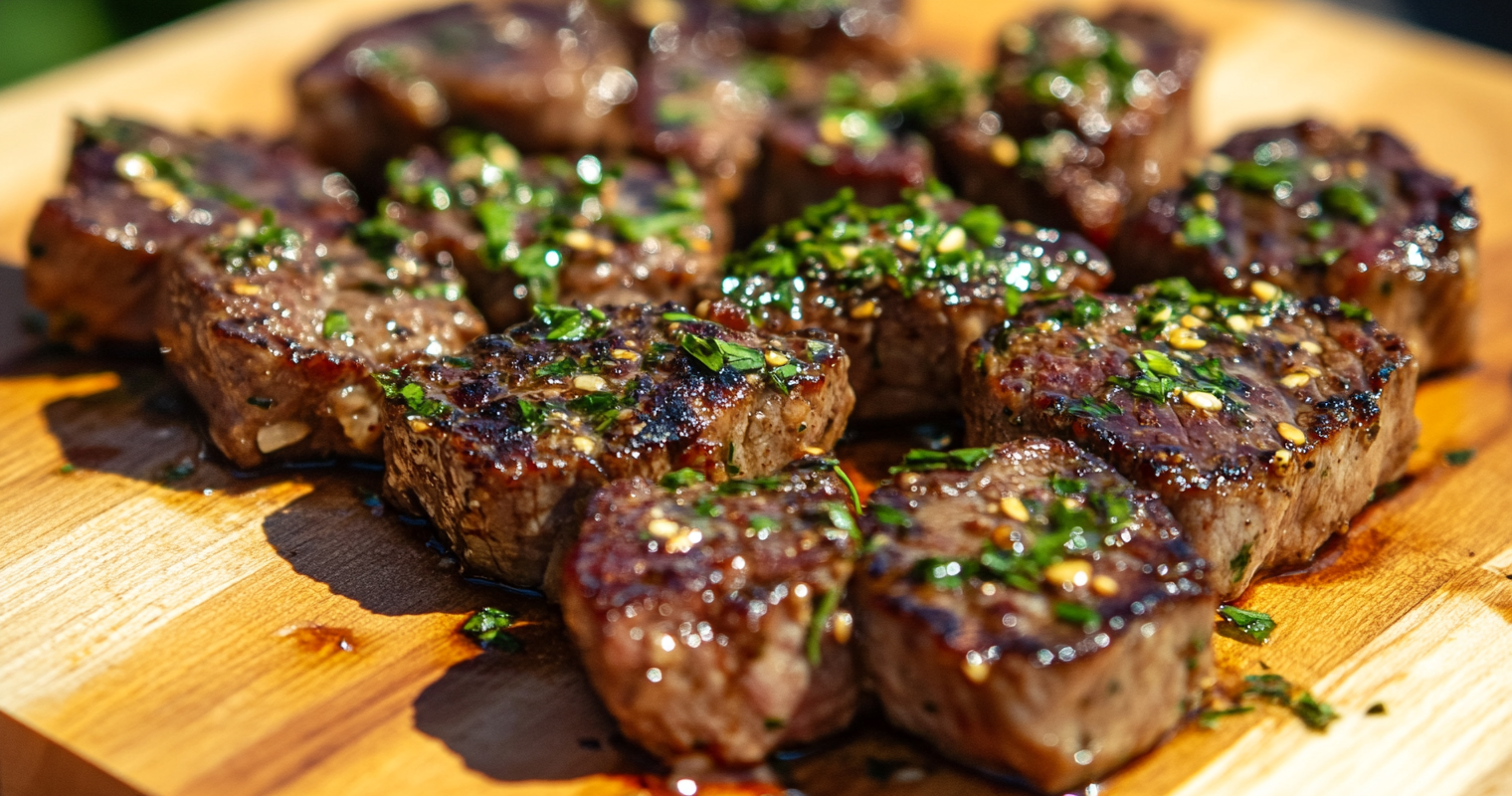 Garlic Butter Steak Bites