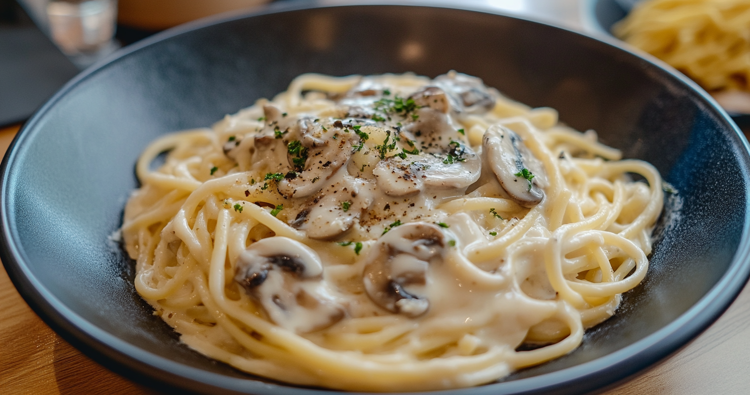 Creamy Mushroom Pasta