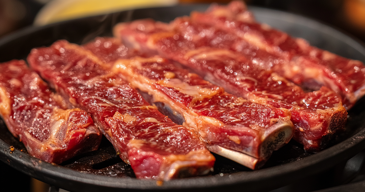 How are beef ribs supposed to be cooked?