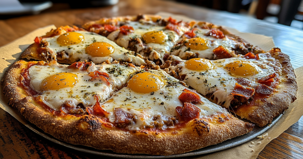 Is breakfast pizza healthy?