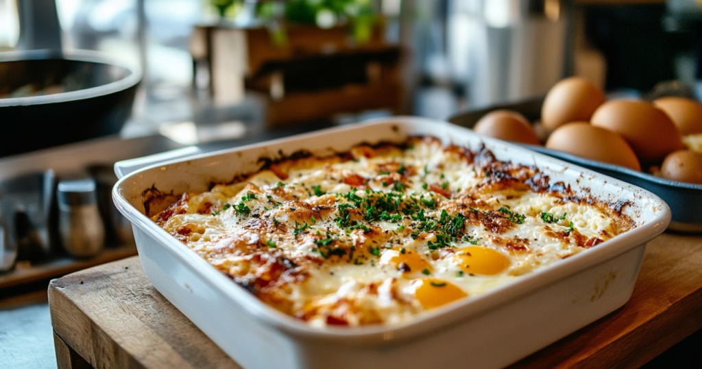 Egg Bakes and Scrambles