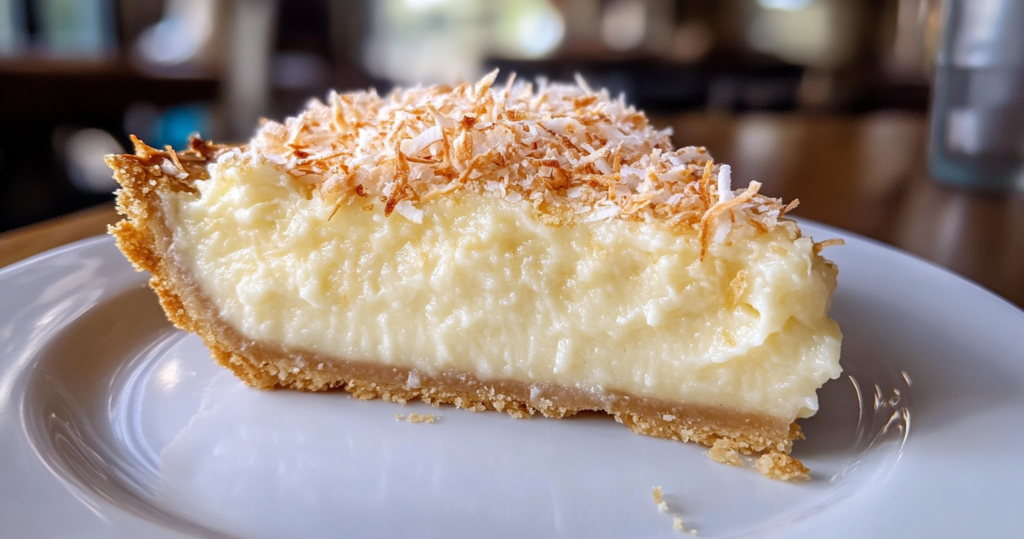 Coconut Custard Pie​