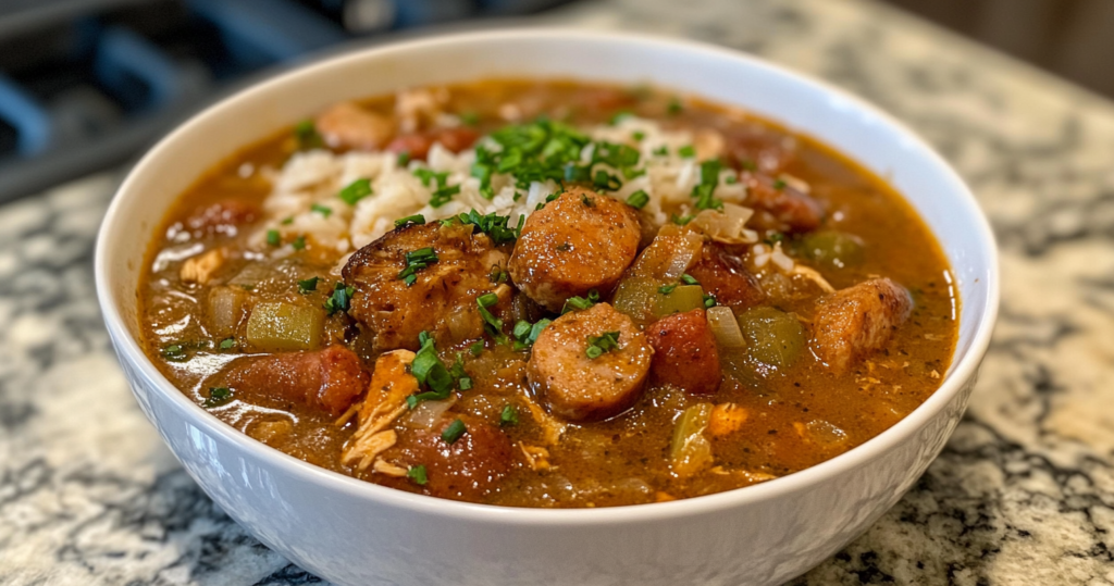 Chicken and Sausage Gumbo​