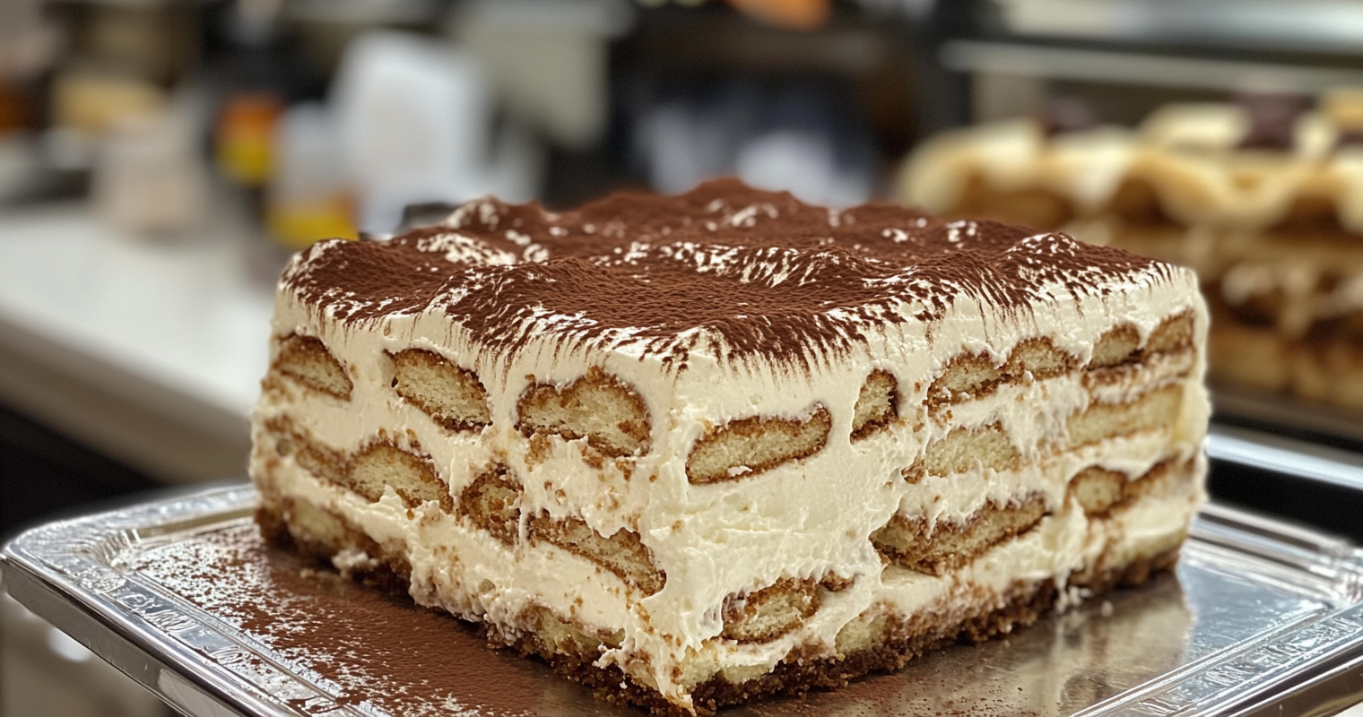 What is Costco tiramisu made of?