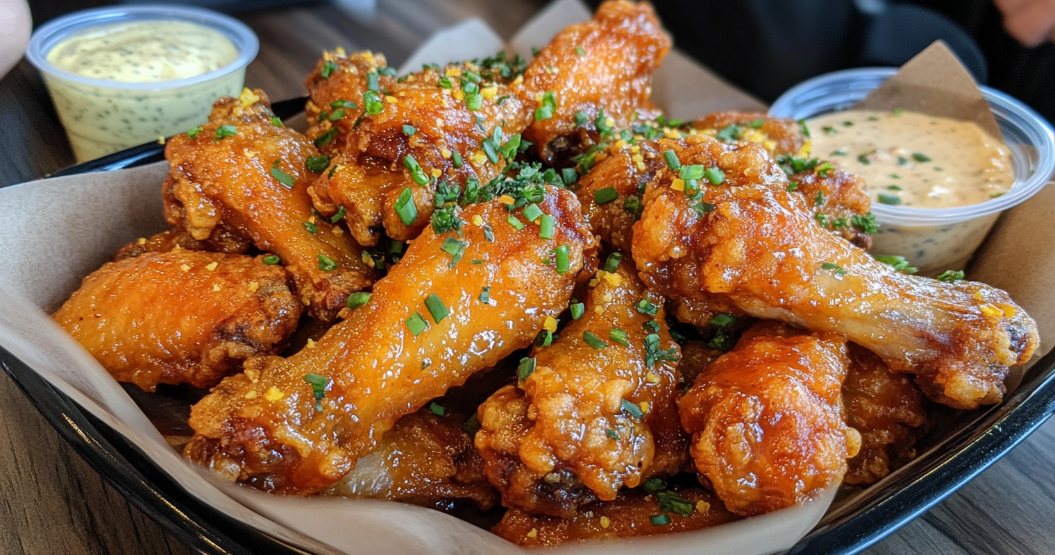 Honey Lemon Pepper Wings